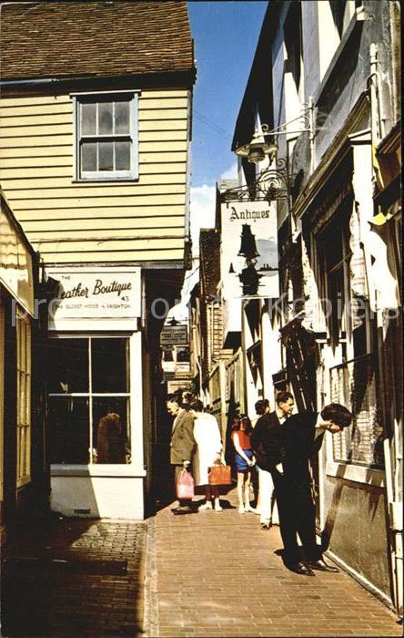 Brighton East Sussex The Lanes