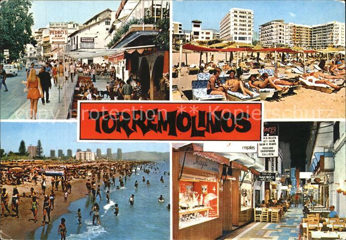 Torremolinos Strand und Ortspartien