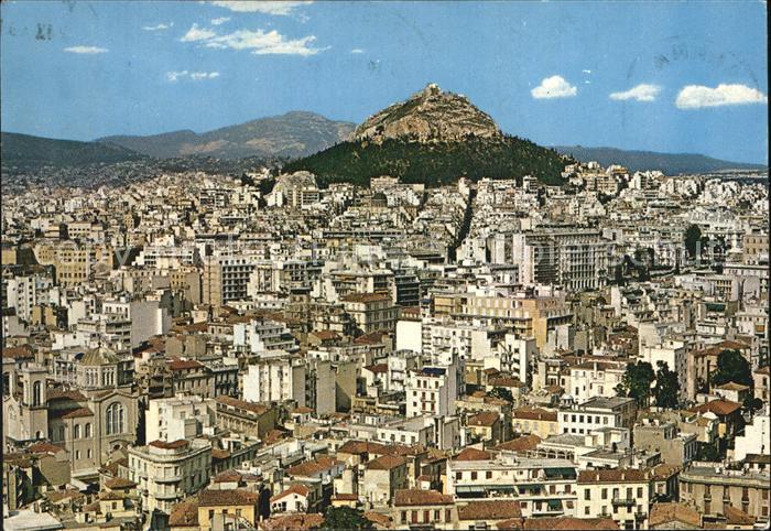 Athen Griechenland Fliegeraufnahme