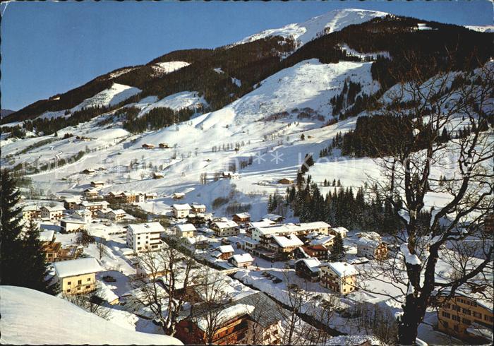 Hinterglemm Saalbach Skigebiet mit Schattberg