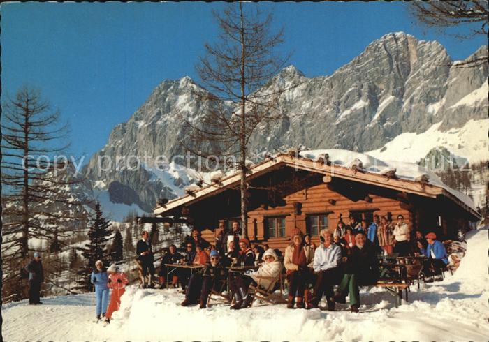 Ramsau Dachstein Steiermark Jausenstation Brandalm
