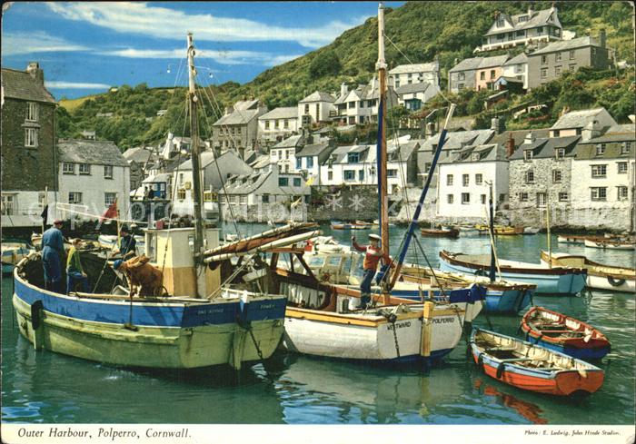 Polperro Cornwall Outer Harbour