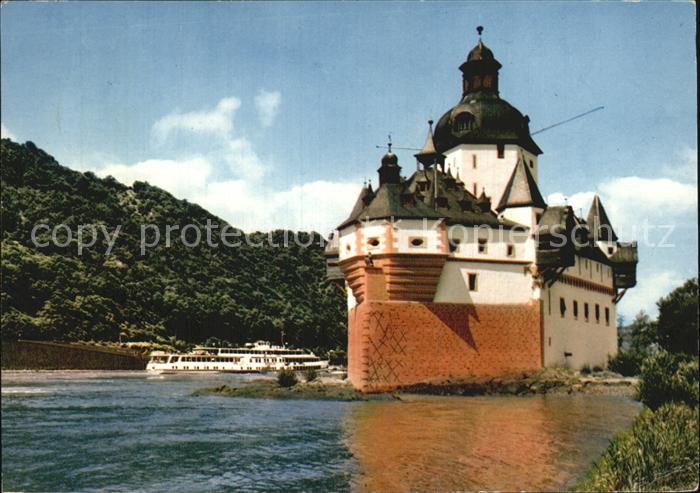 Kaub Die Pfalz am Rhein