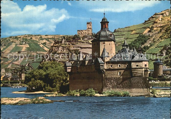 Kaub die Pfalz am Rhein