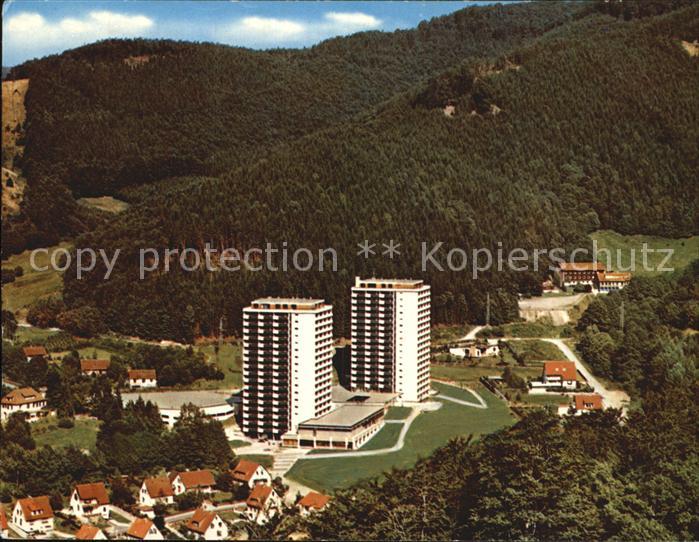 Bad Lauterberg Fliegeraufnahme Kurhotel Panoramic Jugendherberge