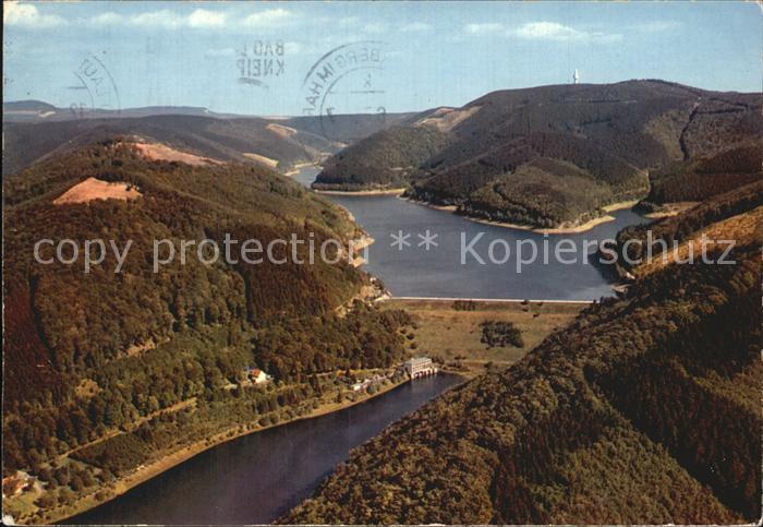 Odertalsperre Fliegeraufnahme bei Bad Lauterberg &re
