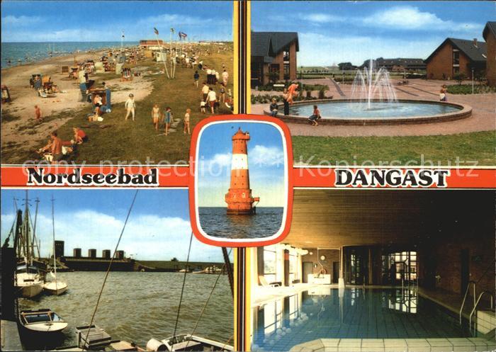 Dangast Nordseebad Strand Hafen Schwimmba Leuchtturm