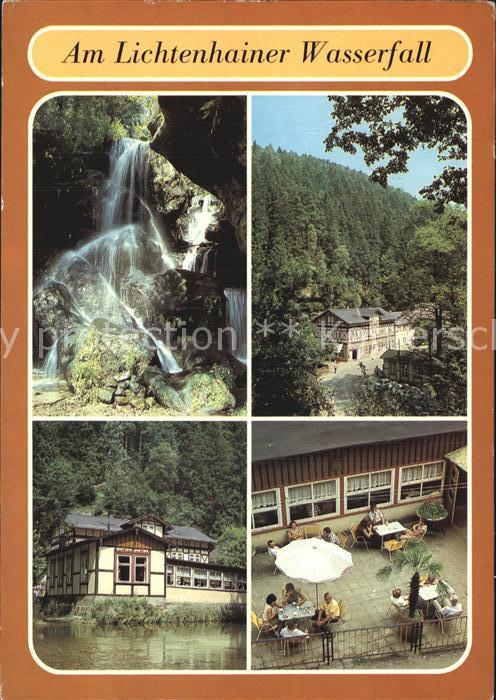 Lichtenhain Sebnitz Wasserfall