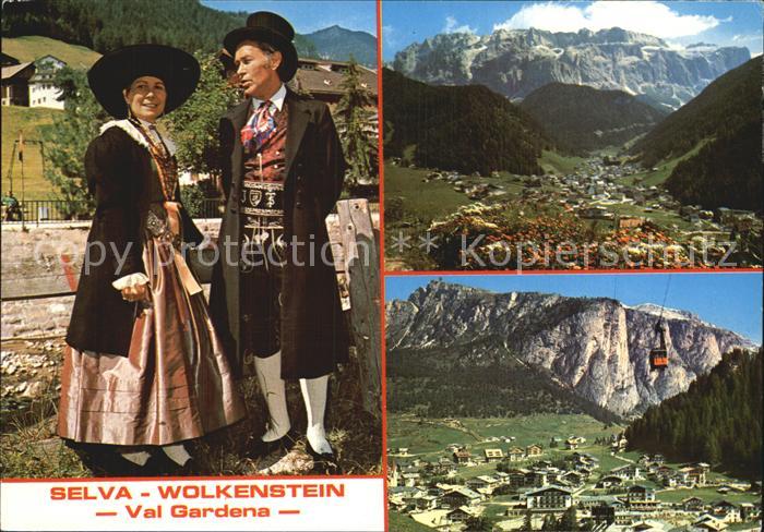 Selva Val Gardena Wolkenstein Tracht