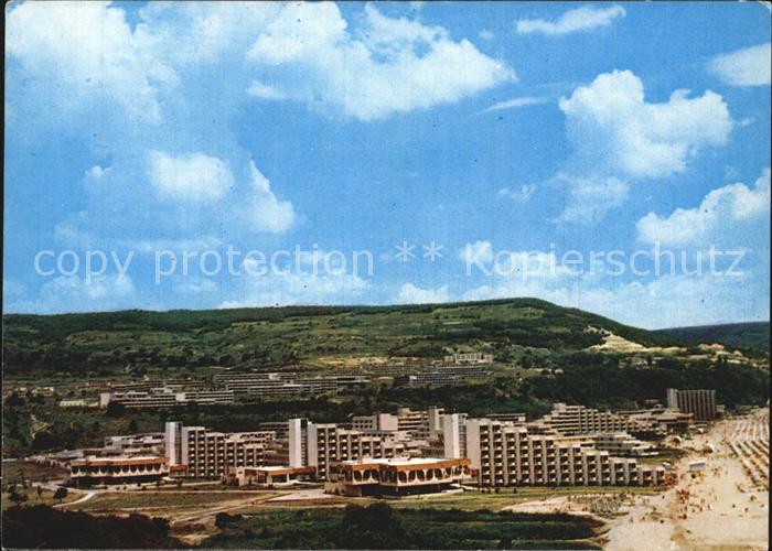 Albena Fliegeraufnahme Hotels Strand