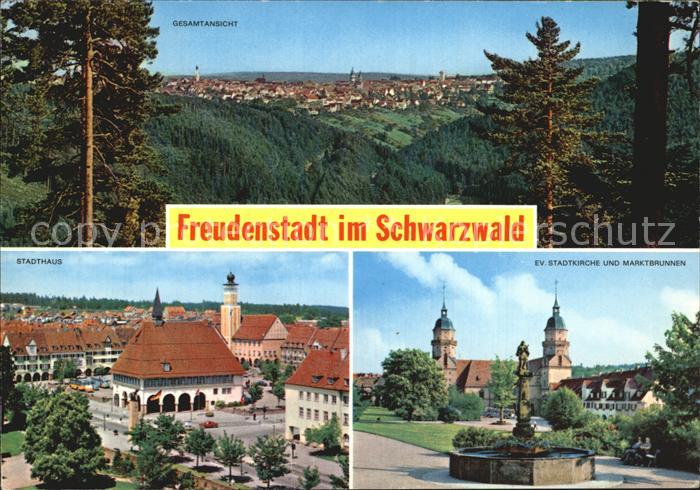 Freudenstadt Stadthaus Marktbrunnen
