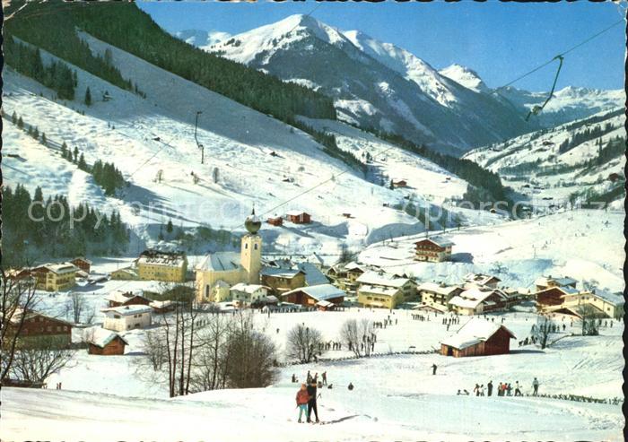 Saalbach-Hinterglemm mit Zwoelferkogel