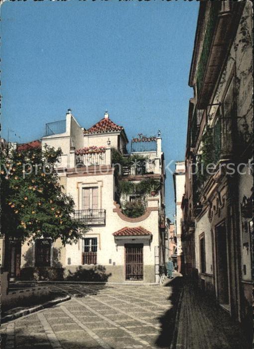 Sevilla Andalucia Plaza Dona Elvira