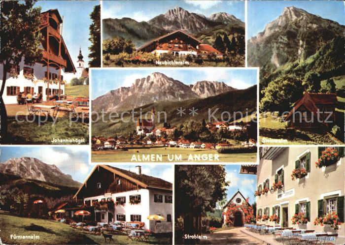 Anger Chiemgau Almen Neubichleralm Strobl-Alm
