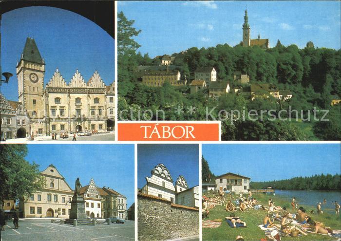 Tabor Czechia Strand Altstadt