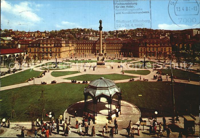 Stuttgart Schlossplatz und Neues Schloss