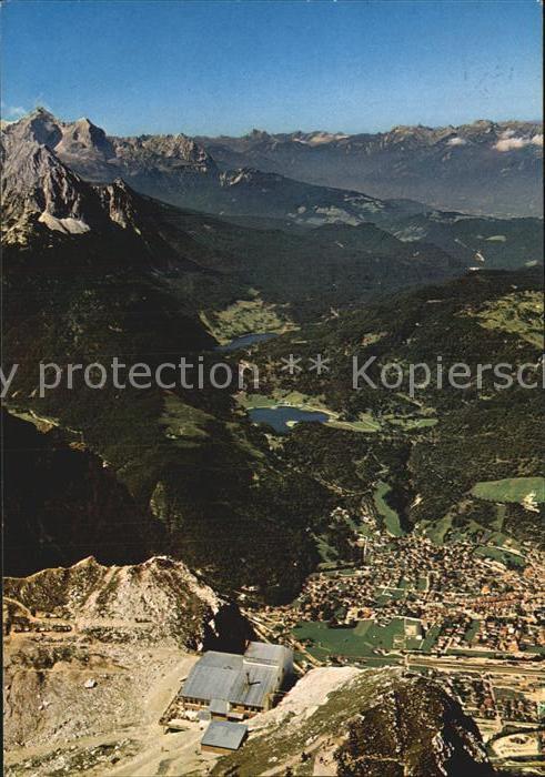 Garmisch-Partenkirchen Blick von Karwendelspitze
