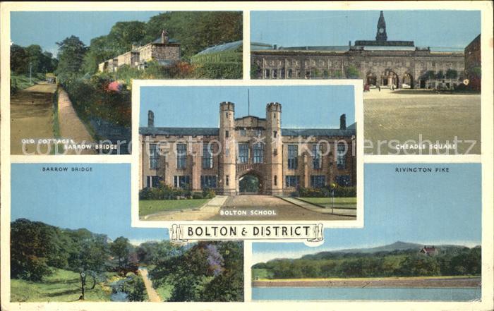 Bolton Old Cottages Barrow Bridge Cheadle Square