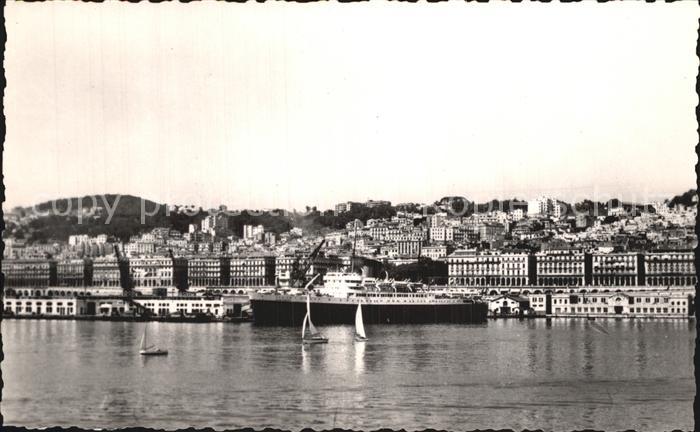 Alger Algerien Port et le Courrier
