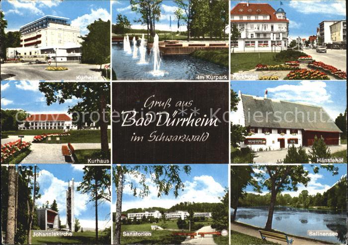 Bad Duerrheim Johanniskirche Salinensee Haenstehofh