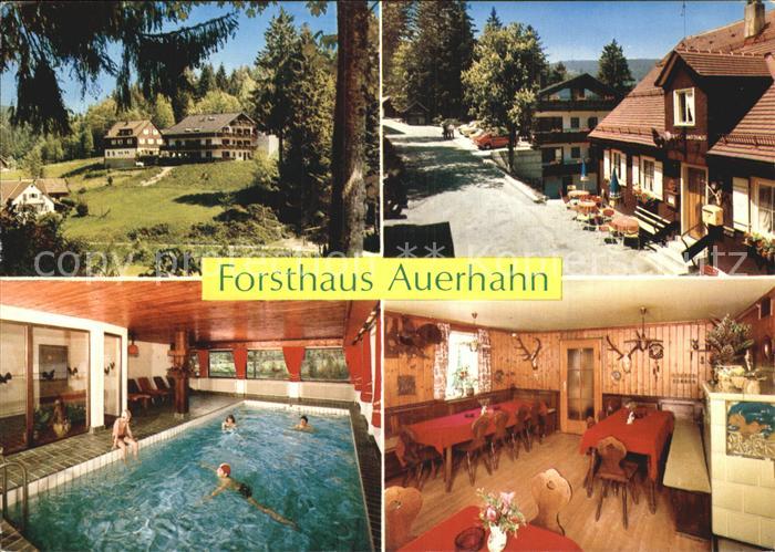 Hinterlangenbach Baiersbronn Forsthaus Auerhahn