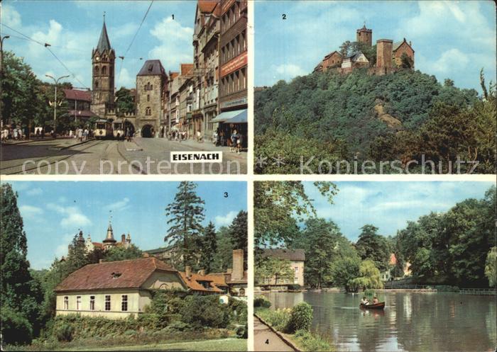 Eisenach Thueringen Platz der Deutsche-Sowjetische Freundschaft Wartburg