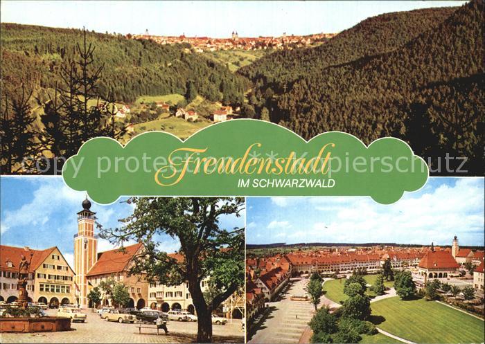 Freudenstadt Marktplatz Rathaus