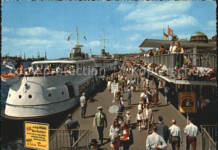 Hamburg St Pauli Landungsbruecken