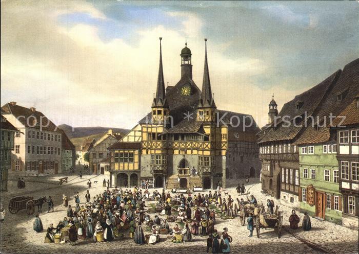 Wernigerode Harz Markt