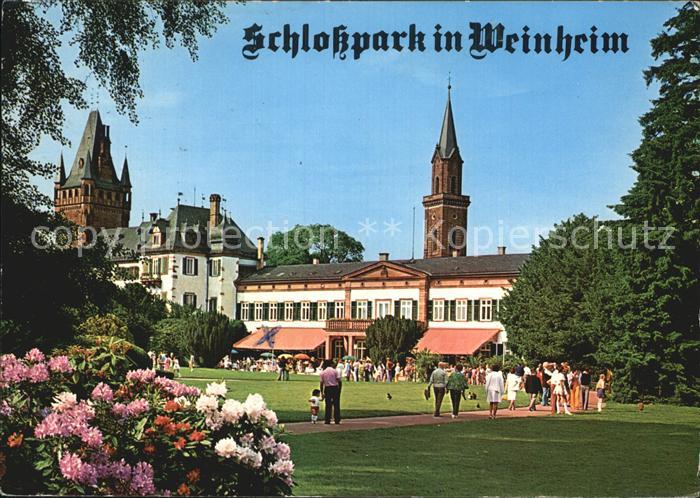 Weinheim Bergstrasse Schlosspark