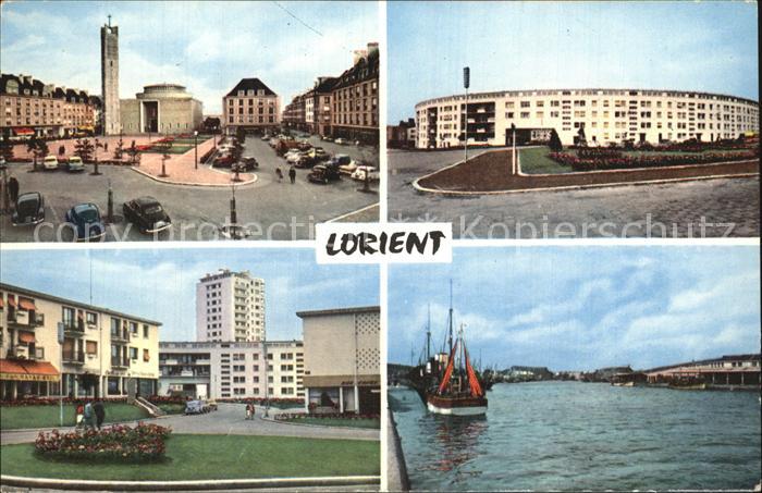 Lorient Morbihan Bretagne Place Alsace-Lorraine Rue Guemene Jules-Legrand