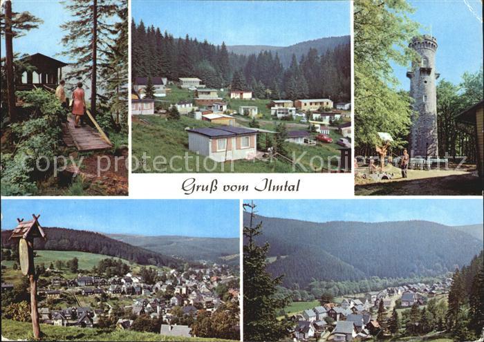 Manebach Stuetzerbach Kickelhahnturm Campingplatz Meyersgrund