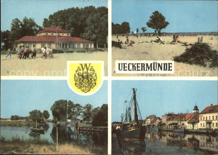 Ueckermuende Mecklenburg Vorpommern HOG-Strandbad Hafen Strandbad