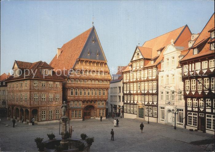 Hildesheim Marktplatz Knochenhauer-Amtshaus