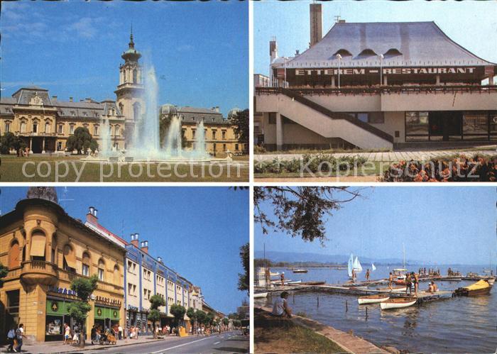 Keszthely Etterem-Restaurant Brunnen Boot