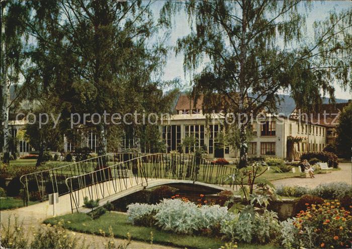 Bad Koenig Odenwald Wandelhalle Kurpark