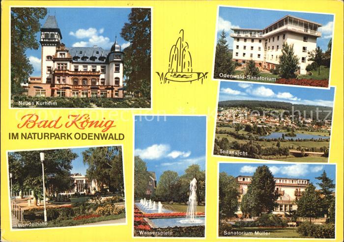 Bad Koenig Odenwald Kurheim Sanatorium Mueller Wandelhalle