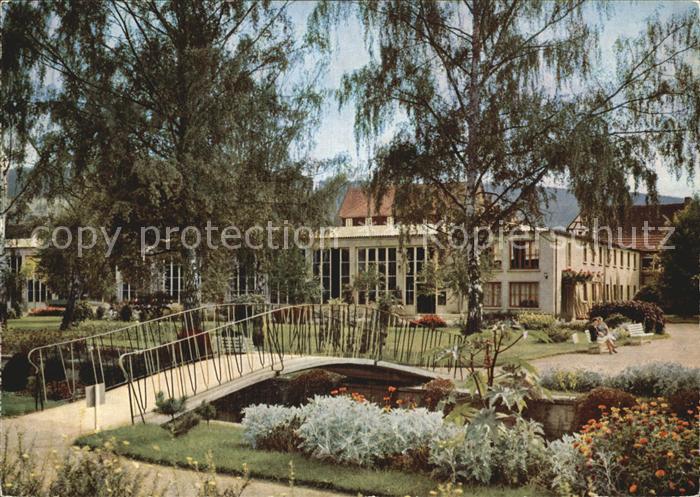 Bad Koenig Odenwald Wandelhalle Kurpark