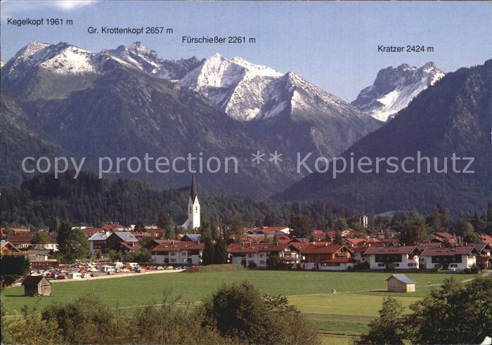 Oberstdorf Kegelkopf Kratzer Fuerschiesser