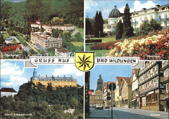 Bad Wildungen Schloss Friedrichsstein Badehotel Altstadt