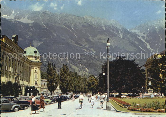 Innsbruck Rennweg Hofburg Nordkette