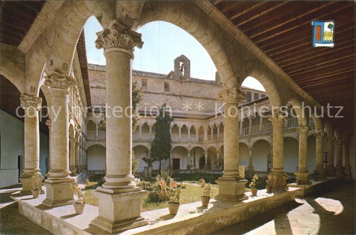 Salamanca Castilla y Leon Patio del Convento de las Duenas
