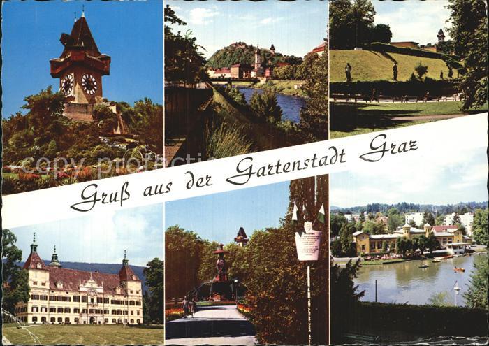 Graz Steiermark Uhrturm Schlossberg Burggraben Schloss