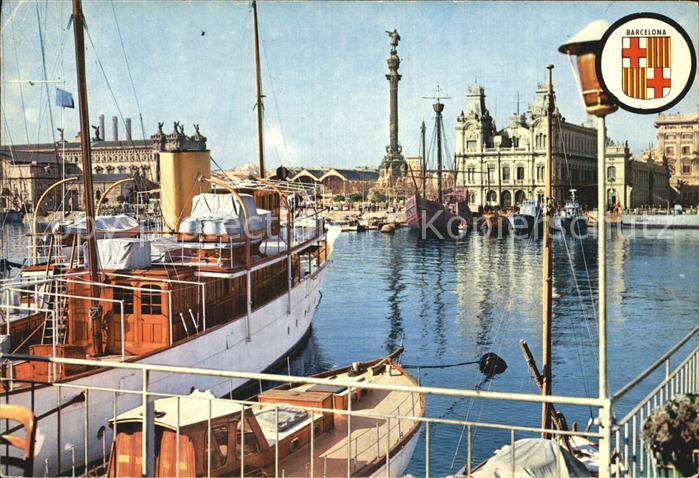 Barcelona Cataluna Colon Carabela Sta Maria