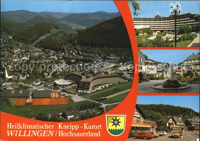 Willingen Sauerland Brunnen Gebaeude