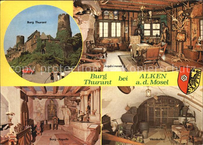 Alken Koblenz Burg Thurant Kapelle Weinkeller