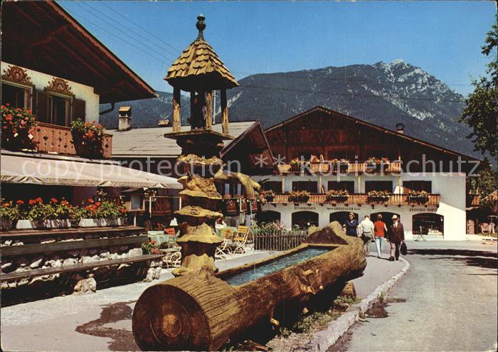 Grainau Oberer Dorfplatz Kramer