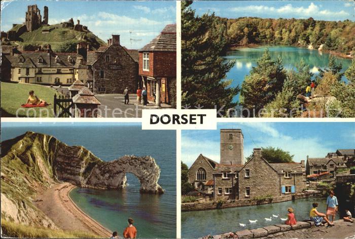 Dorset Ontario Corfe castle durdle door blue pool Wareham the mill pond