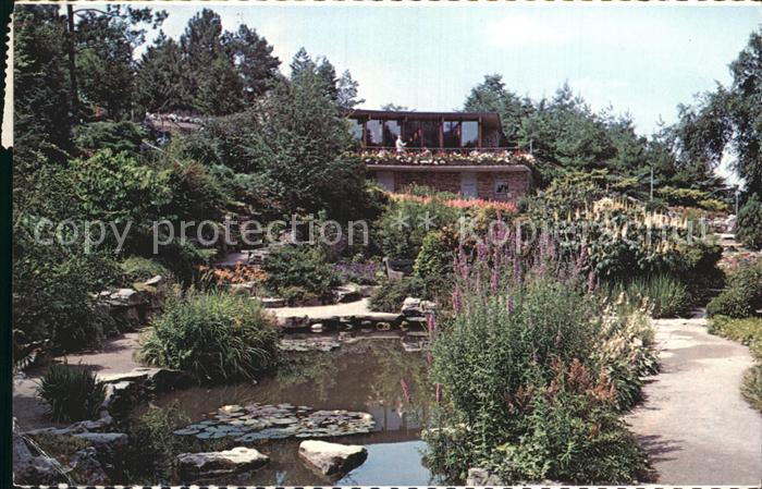 Ontario Canada Hamilton Rock Gardens tea house Botanical gardens