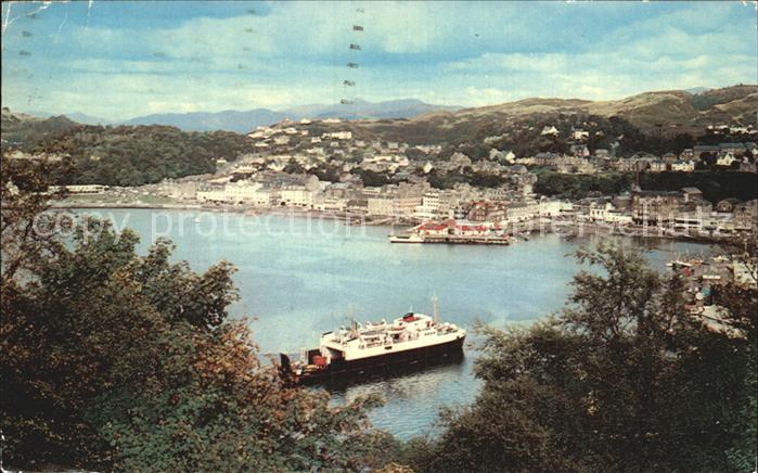 Oban Teilansicht mit Hafen